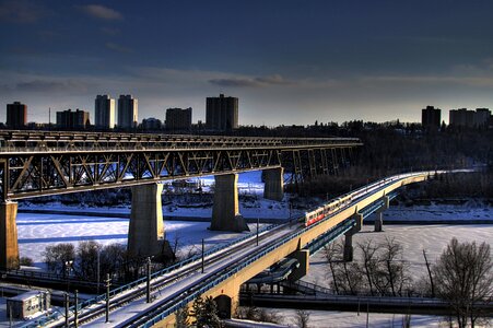 the High Level Bridge Edmonton Canada photo