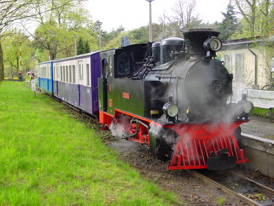 A steam engine Train photo