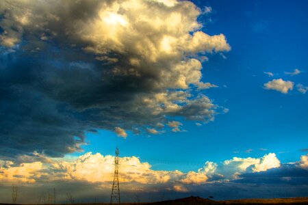 Atmosphere cloud dawn photo
