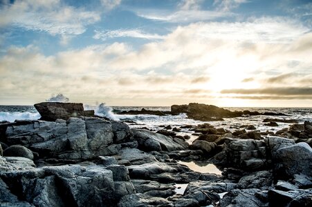 Rocks wild water