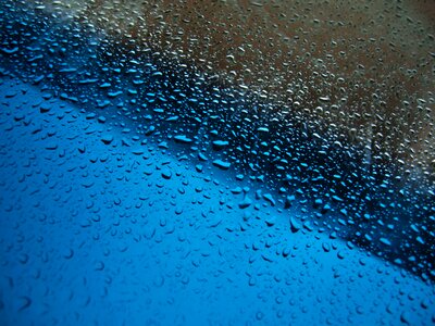Blue abstract liquid photo