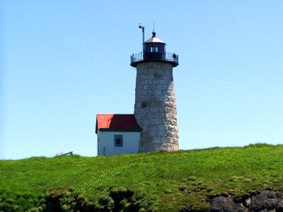 Libby lighthouse at Maine Coastal Islands Refuge