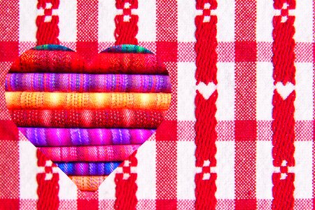 Valentine's day love tablecloth