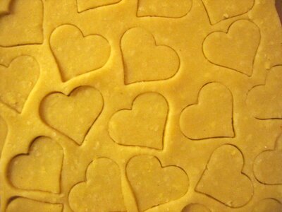 Heart dough cookie cutter