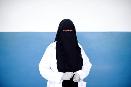 Hijab veil woman photo