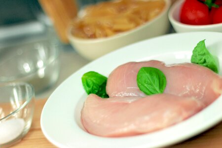 Pink chicken ingredient