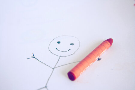 Smiley Drawing photo