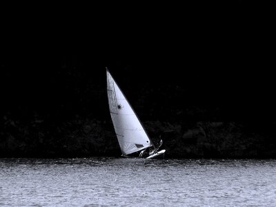 Boat travel sail