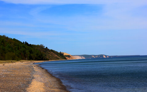 Superior Shoreline at Grand Marais in the Upper Peninsula, Michigan
