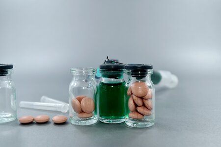 Antibacterial antibiotic cure photo