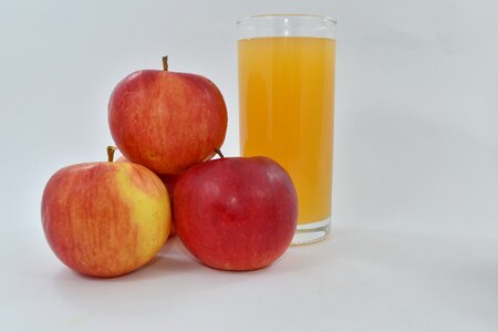 Apples fruit cocktail fruit juice photo