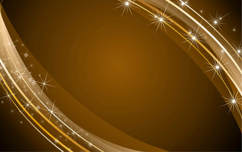 Vector abstract background with lines and sparkles photo