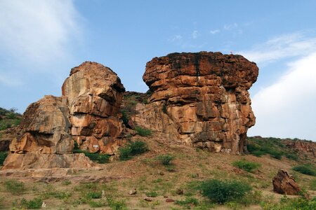 Craggy crags karnataka photo