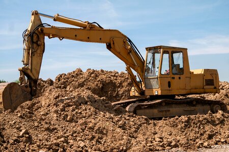 Construction work construction machine work