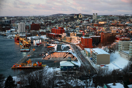 View of St. John's from Battery Hotel photo