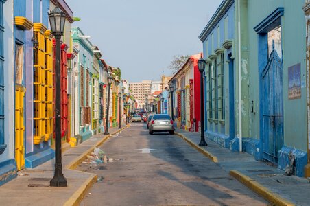 Carabobo Street in Maracaibo City photo