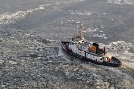 Coast Guard Cutter Hudson River near Poughkeepsie, New York