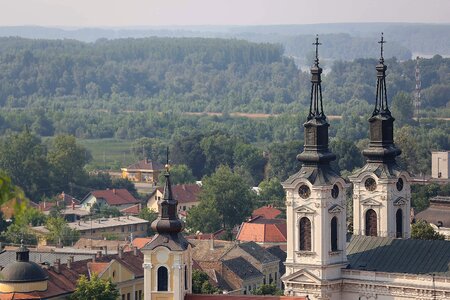 Church Tower church panorama photo