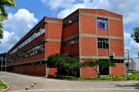 Brick building exterior