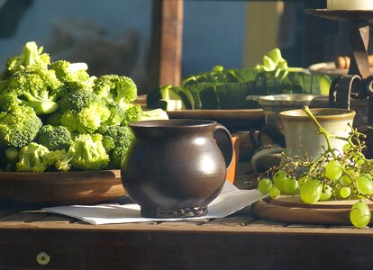 Krug broccoli vegetables