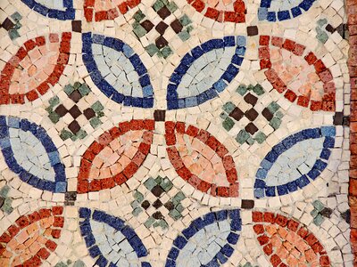 Arabesque colorful ornament