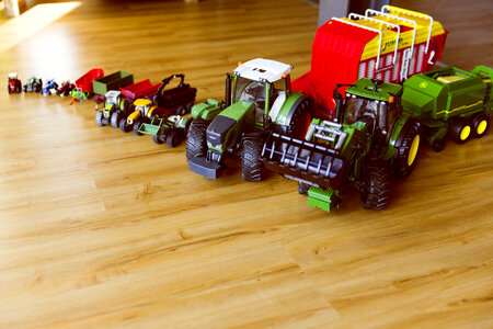 A series of great toy tractors photo