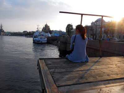 in the port