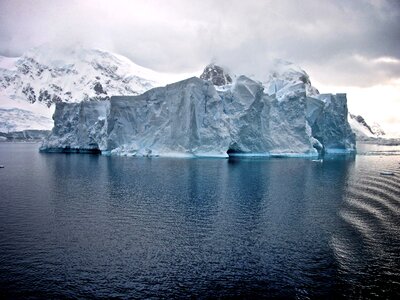 Arctic cold ice photo