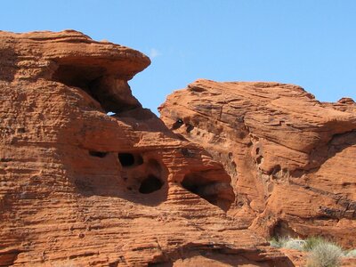 Scenery rock formation tourist attraction photo