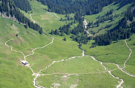 Landscape nature bregenzerwald
