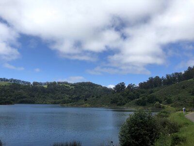 Fair Weather lakeside shoreline