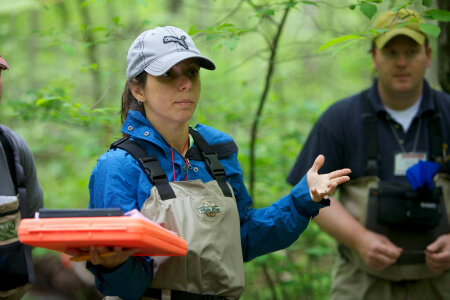 FWS employees surveying and assessing rivers and streams-1