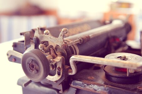 Vintage iron metal