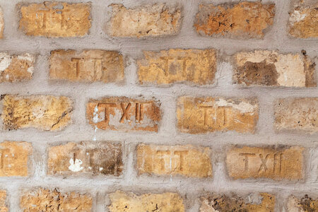 Brick wall texture photo