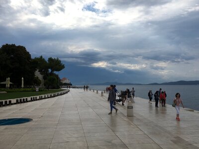 Zadar sea organs photo