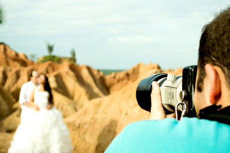 Adventures wedding desert photography photo