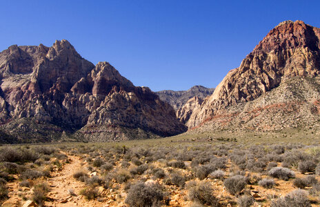 Oak Creek Canyon landscape in Nevada photo