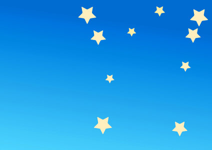 Star in blue