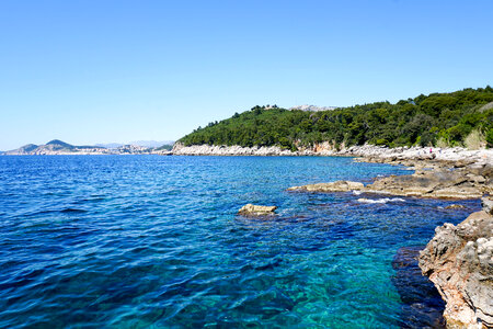Lokum Island, Croatia photo