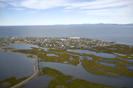 Aerial view of Selawik National Wildlife Refuge