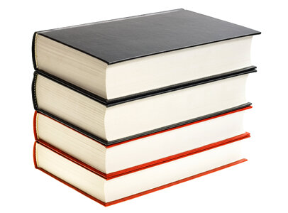 Four Stacked Books photo