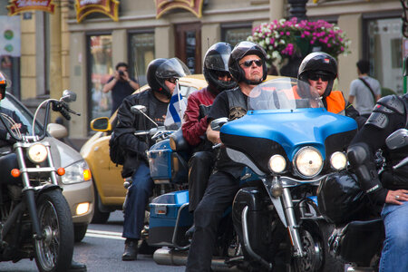 motorcyclists photo