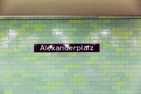 Alexanderplatz Underground photo