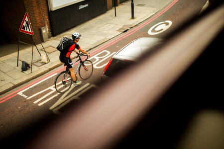 Cyclist photo