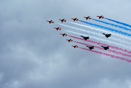 Formation bae hawk trainer london eye photo