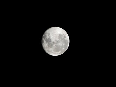 Nocturne sky full moon photo