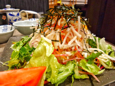 Japanese Cuisine Salad photo