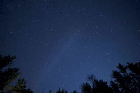 Midnight nature night photo