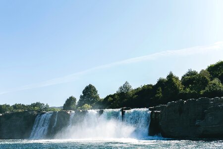 Landscape nature river photo