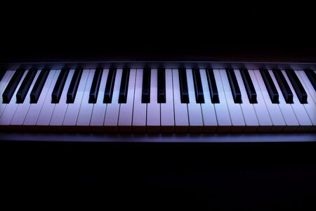 Musical instrument keyboard photo